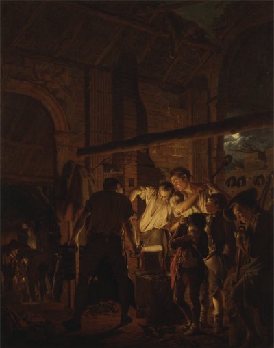 Die Schmiede von Joseph Wright of Derby